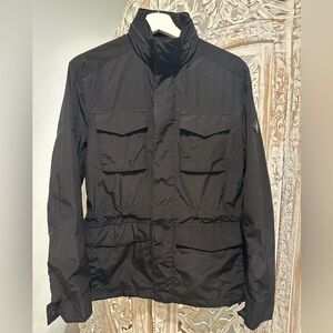 J.Lindeberg Men's Black Military Jacket
